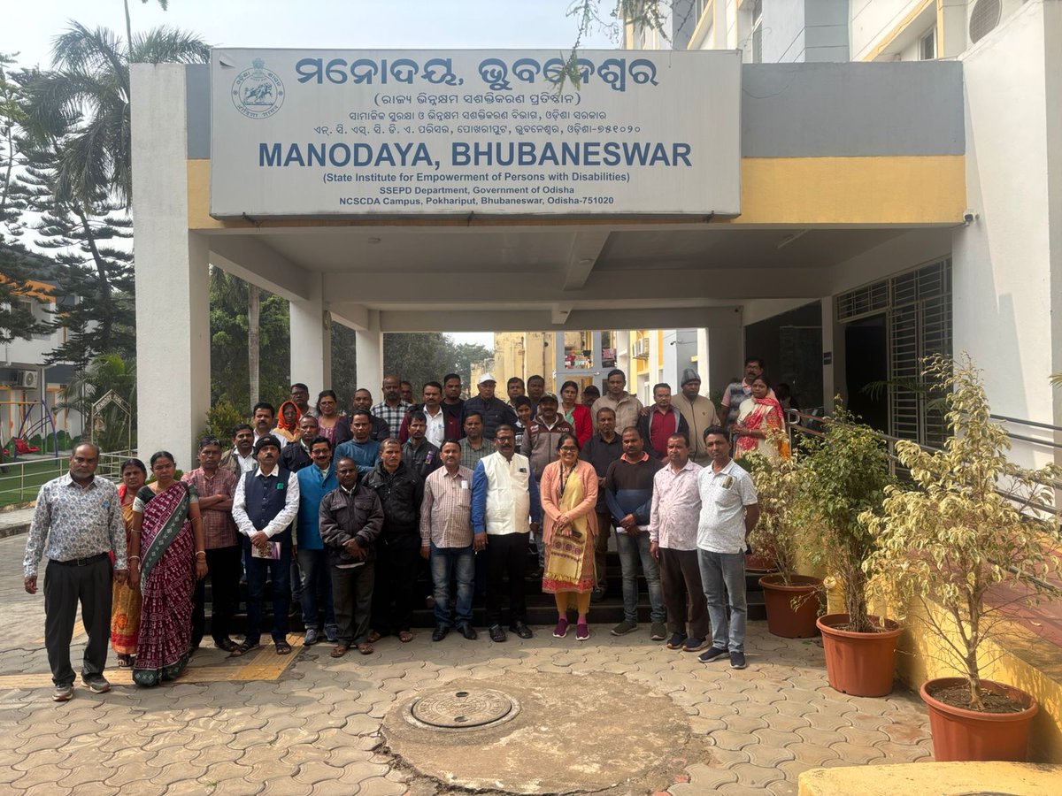 State Institute for Empowerment of PwDs tweet media