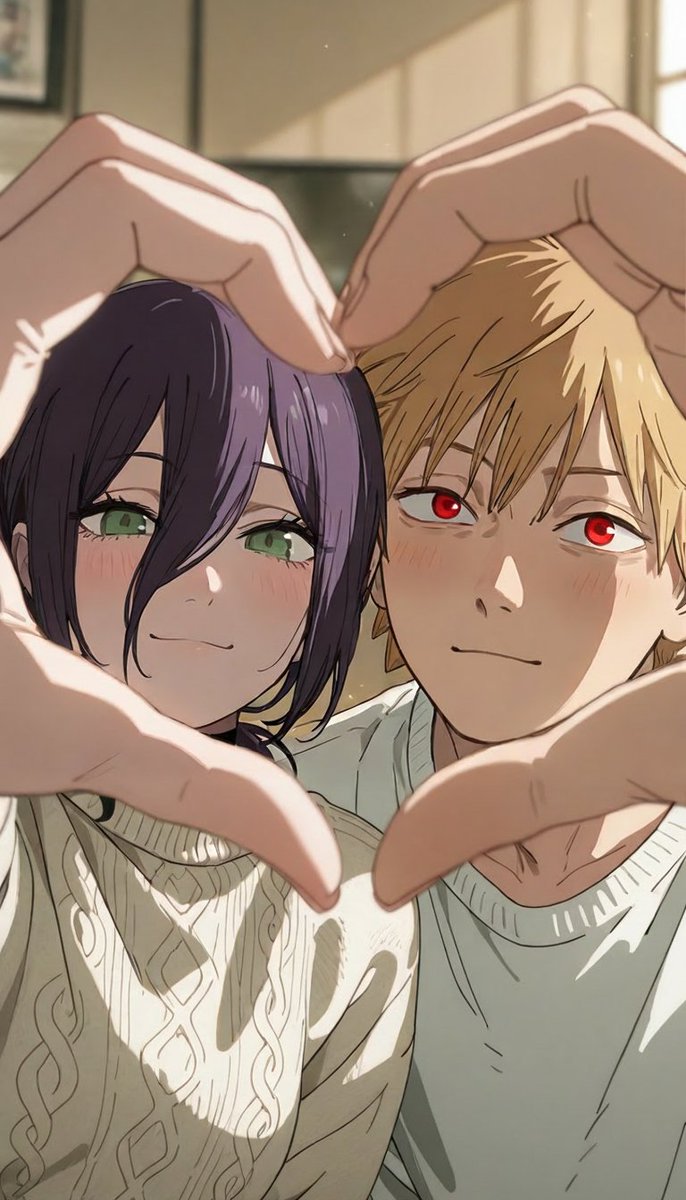 indrajeetSiddh1's tweet image. レゼ「デンジ、ハートポーズ💕」

#レゼ #デンレゼ #デンレゼif #reze #denreze