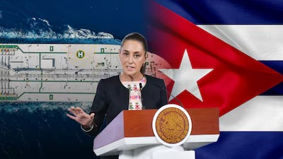 🔴- CON PEMEX QUEBRADO México es el principal proveedor de petroleo a Cuba gratis. Denuncia inteligencia del Financial Times, periódico de finanzas mundial de los Rothschild. El 44% del petroleo que usa Cuba es tomado de México robado por Claudia Sheinbaum. 242 mil millones de