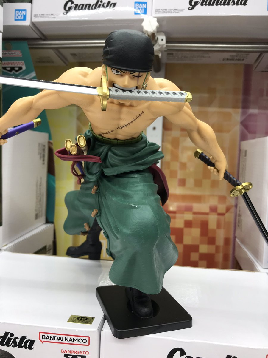プライズ情報】 ワンピース Grandista-RORONOA ZORO Ⅱ- 入荷いたし