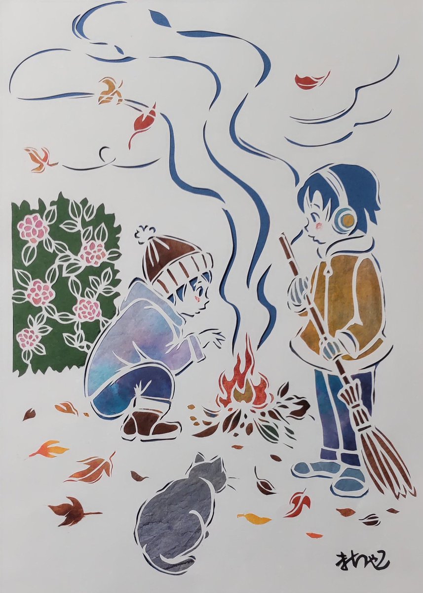 切り絵描き・川瀬雅子(まちゃこ) (@MKawaw) / Posts / X