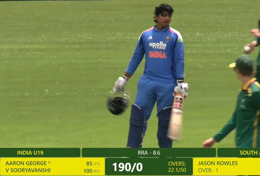 Sawan024's tweet image. 171 (95), 50 (26), 190 (84), 68 (24), 108* (61) और 46 (25), 127 (74)…
ये कोई वीडियो गेम के स्कोर नहीं हैं,
ये हैं वैभव सूर्यवंशी के पिछले 30 दिनों के असली रन डोमेस्टिक और अंडर-19 क्रिकेट में 
अरे भाई 
इतनी मार काफी है या अभी और भी देखना है
ये मेरा बिहार का है — समस्तीपुर का शेर!