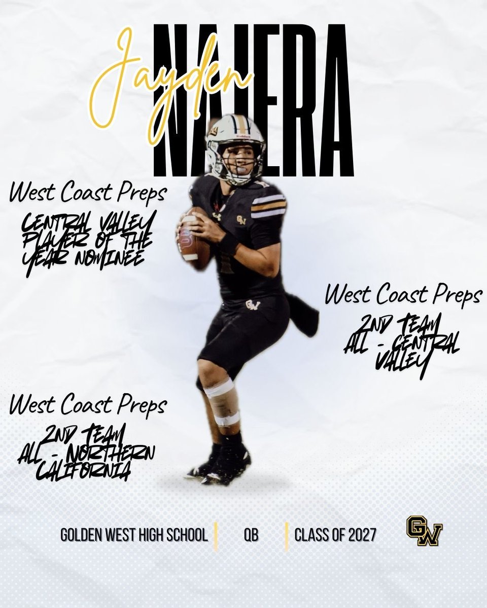Golden West High Football tweet media