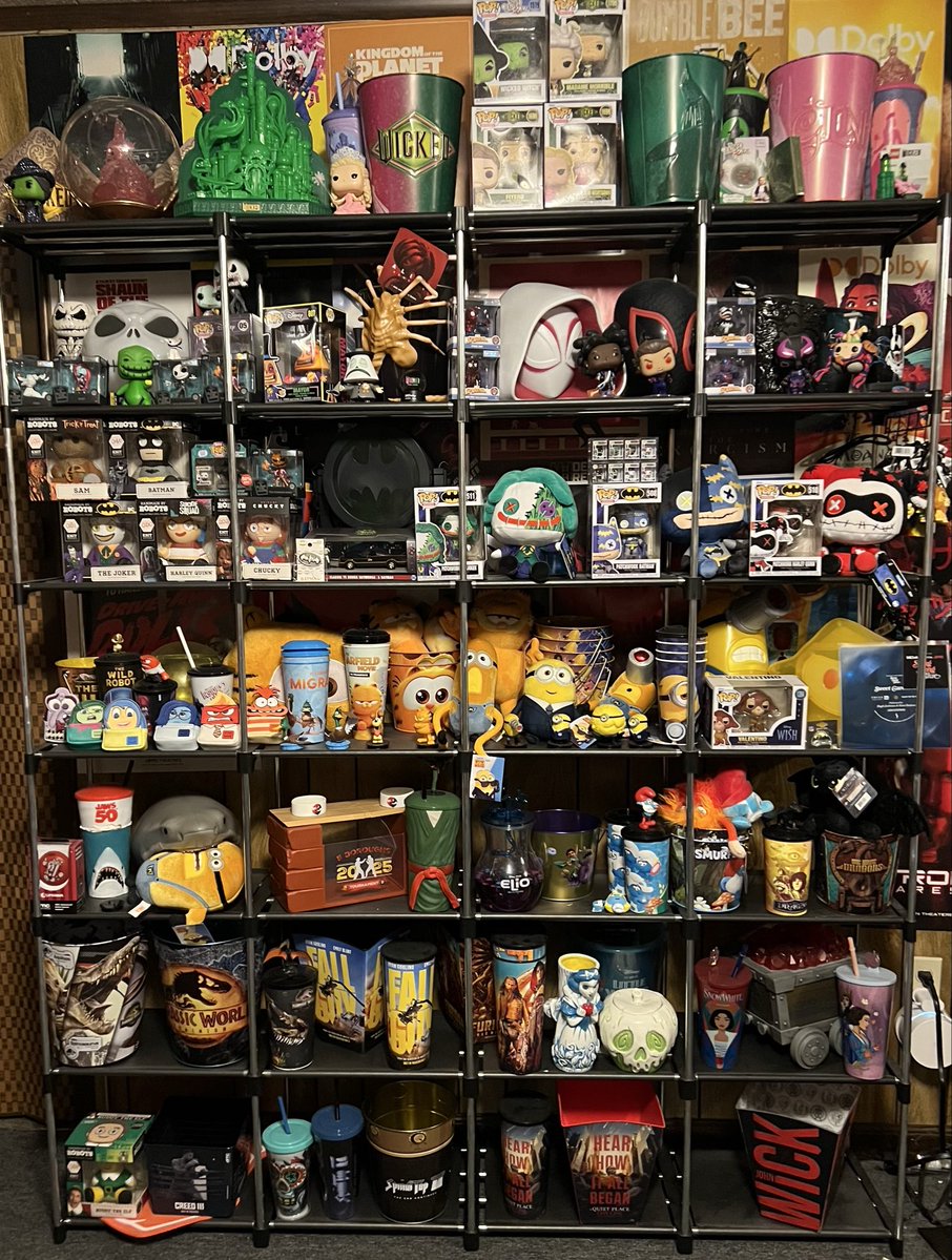 One of my favorite posts of the year!!! An updated popcorn tin / cups / amc merch collection wall(s)….. <a href="/AMCTheatres/">AMC Theatres</a> <a href="/CEOAdam/">Adam Aron</a>