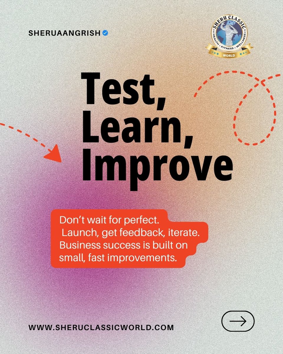 Build a business that actually works.

Start with the problem.
Know your audience.
Launch fast. Learn faster. Improve daily.

Perfection is a myth.
Progress is power.

Small improvements → Big results.
#BuildInPublic #EntrepreneurLife #StartupMindset #BusinessGrowth #Leadership