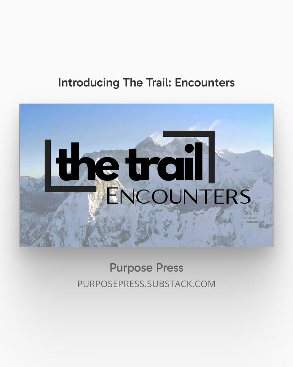 FL_Geosync's tweet image. Introducing The Trail: Encounters open.substack.com/pub/purposepre…