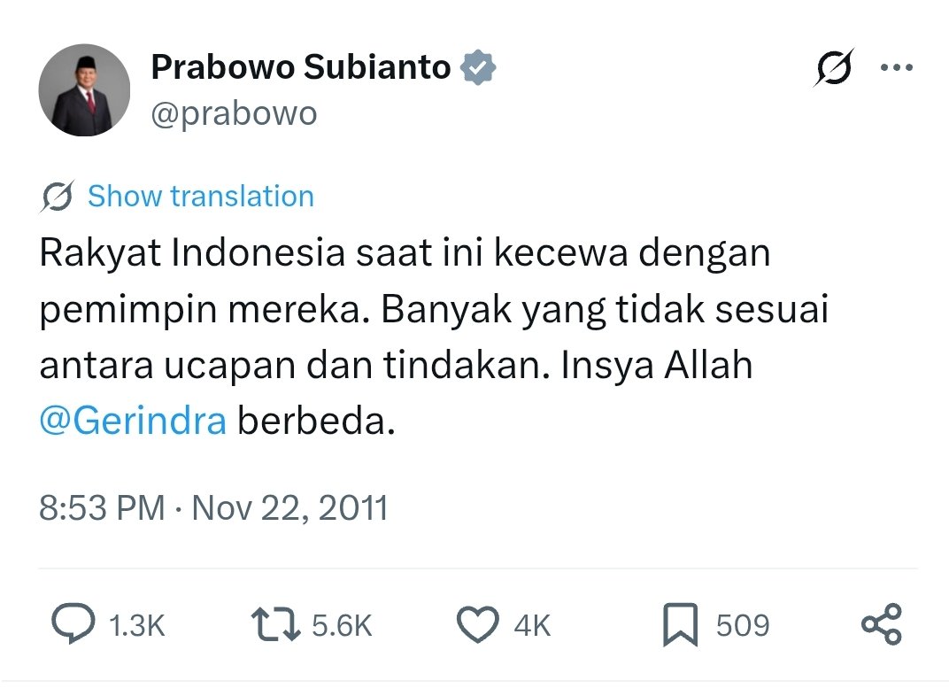 ardisatriawan's tweet image. Waktu itu dibayar siapa Pak?