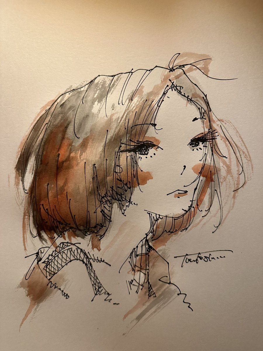 yoshitakaamano #天野喜孝 #スケッチ #ファッションデザイン