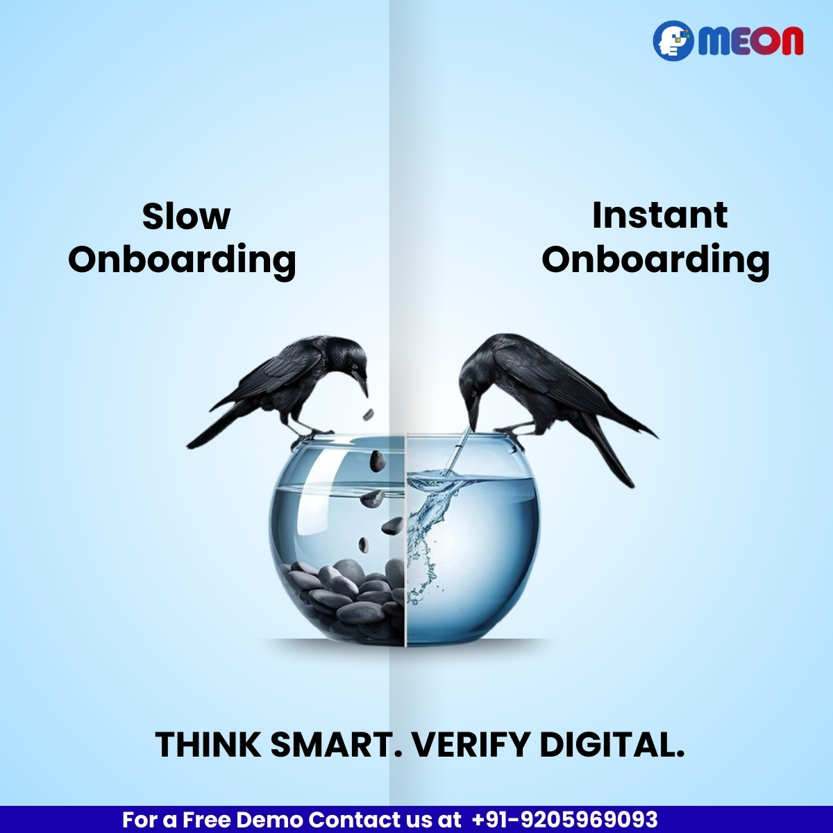MeonTechnologi2's tweet photo. Slow onboarding loses customers.
Instant onboarding wins them.
Think smart. Verify digital.
#Meon #DigitalKYC #Onboarding https://t.co/rpbYhHK5UT