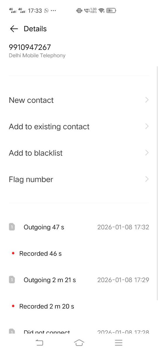 <a href="/rblbank/">RBL Bank</a> <a href="/RBLBankCares/">RBL Bank Cares</a> Your recovery agent is calling people on customer contact list and harassing them, which is completely unacceptable and against RBI recovery guidelines.

Kindly verify this matter and take immediate corrective action.

Proof: Screenshot of call history
