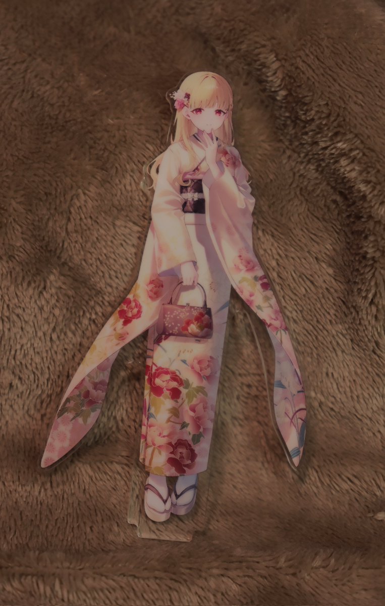 ぶいすぽ謹賀新年2026アクリルスタンドが届きました！小雀ととさん！髪