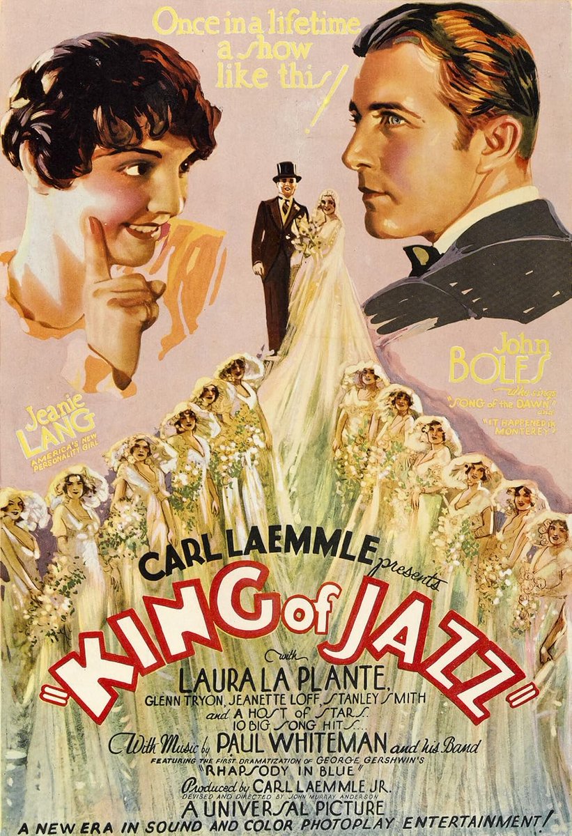 8. King of Jazz (1930)

Creo que tiene más valor histórico que artístico. Me gustan los musicales, pero me he aburrido mucho, parece más una recopilación de números que una película.