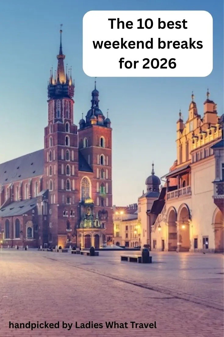 The 10 best weekend breaks for 2026 – handpicked by Ladies What Travel
▸ lttr.ai/Am4FS

#travel2026 #WeekendBreakIdeas
