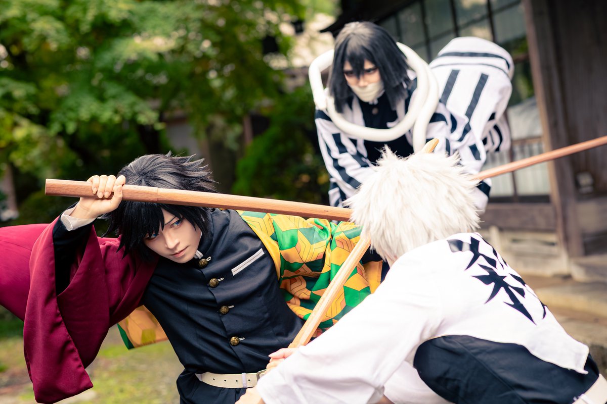 【鬼滅/cosplay】　
　
　　　　冨岡後ろ後ろ！！

🍃<a href="/at_at98748739/">あや(at)インテ</a>
🐍<a href="/shiina_MAX/">椎名</a>
🌊
cameraman　<a href="/kuoooooosbckn/">くお📷</a>
前に上げたやつのオチ的に上げようと思ってたやつ等…