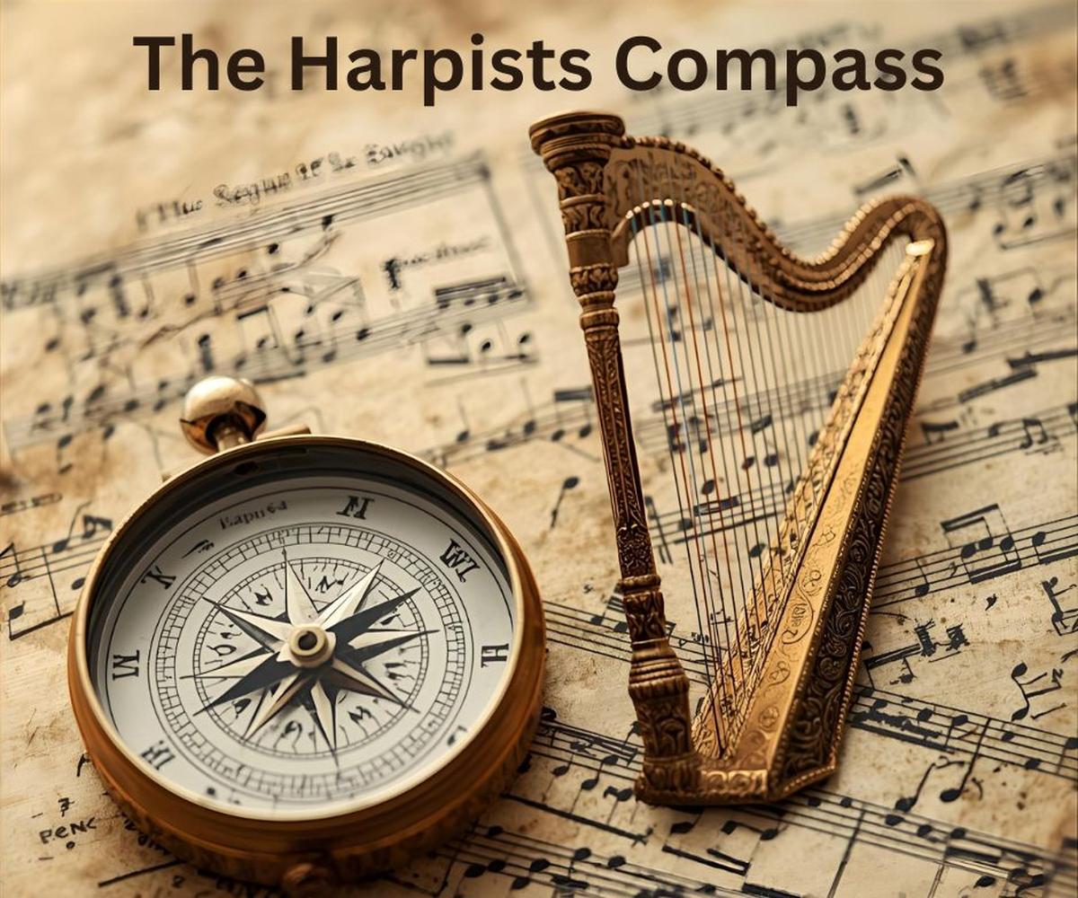 A gentle Harpists Compass reminder — live session tomorrow. A calm hour at the harp, exploring sound, space, and simple musical intention.- mailchi.mp/harpwales/your…