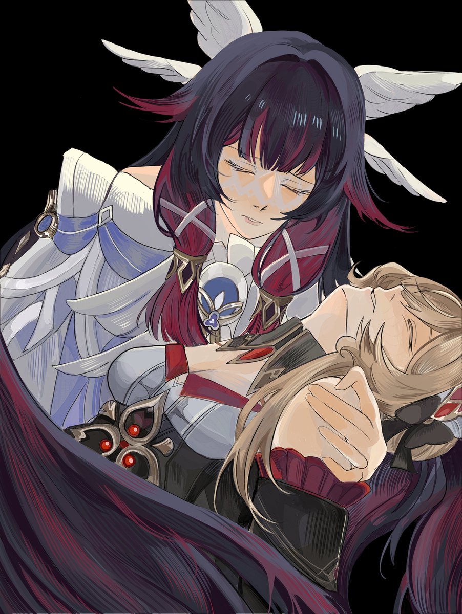 due to some recent theories, doomed #sandbina 
#sandrone #columbina