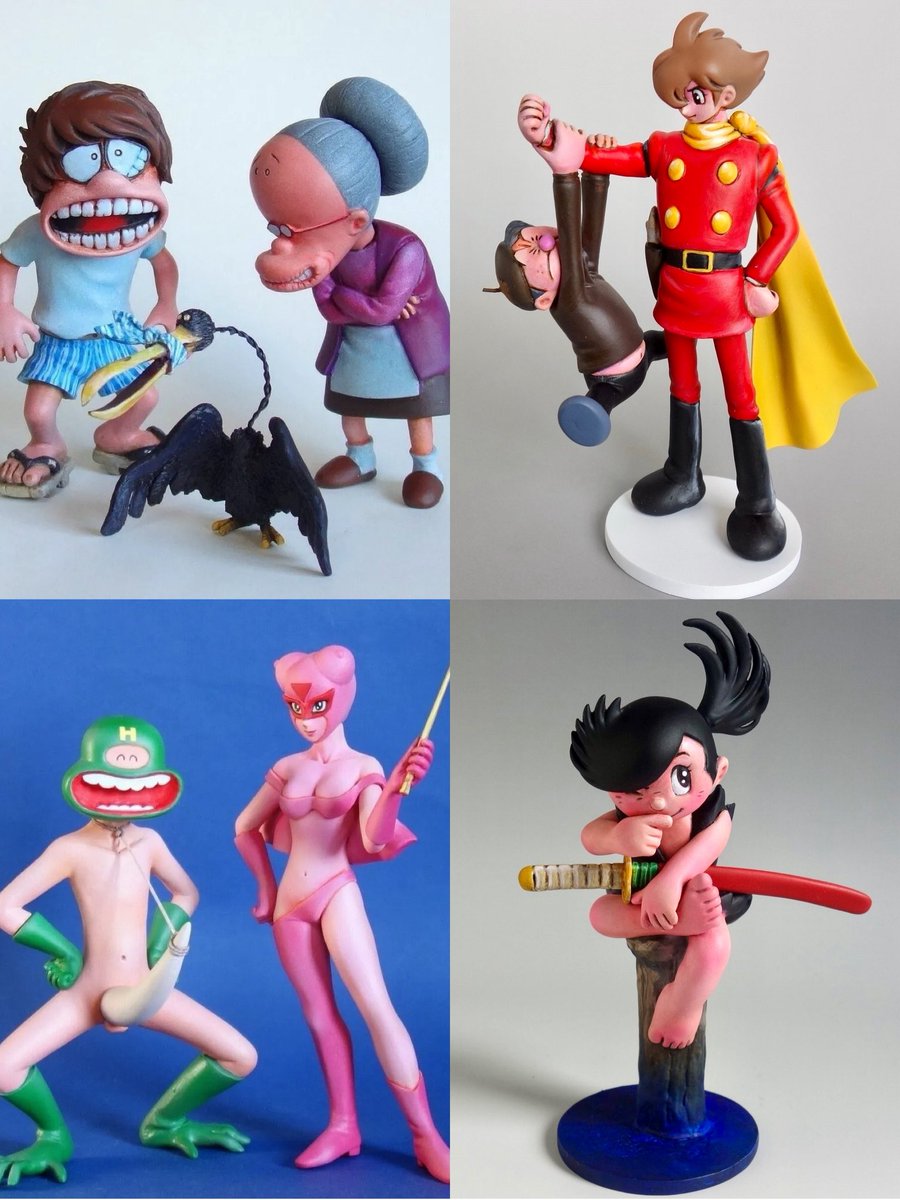 #はじめましてこちら代表作になります
ガレージキット（の原型）