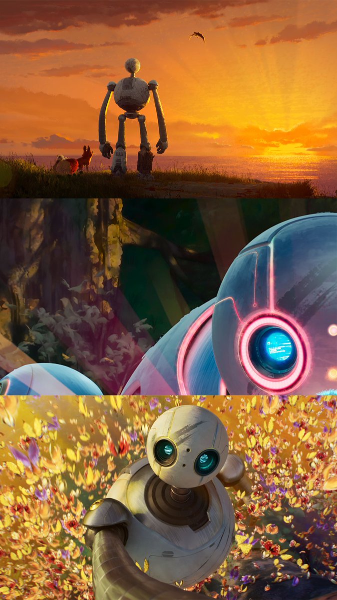 NetflixFR's tweet image. Le film LE ROBOT SAUVAGE demain, 9h01.