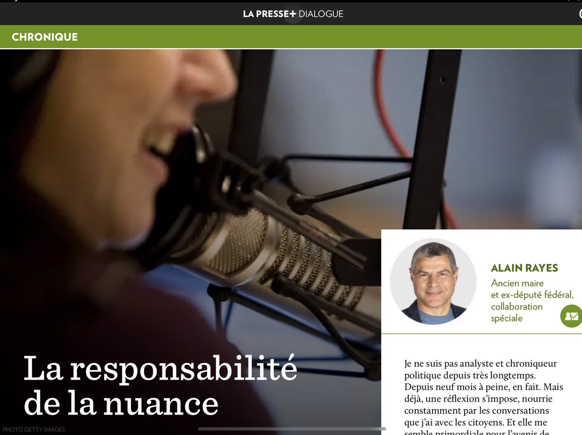 Alain Rayes tweet media