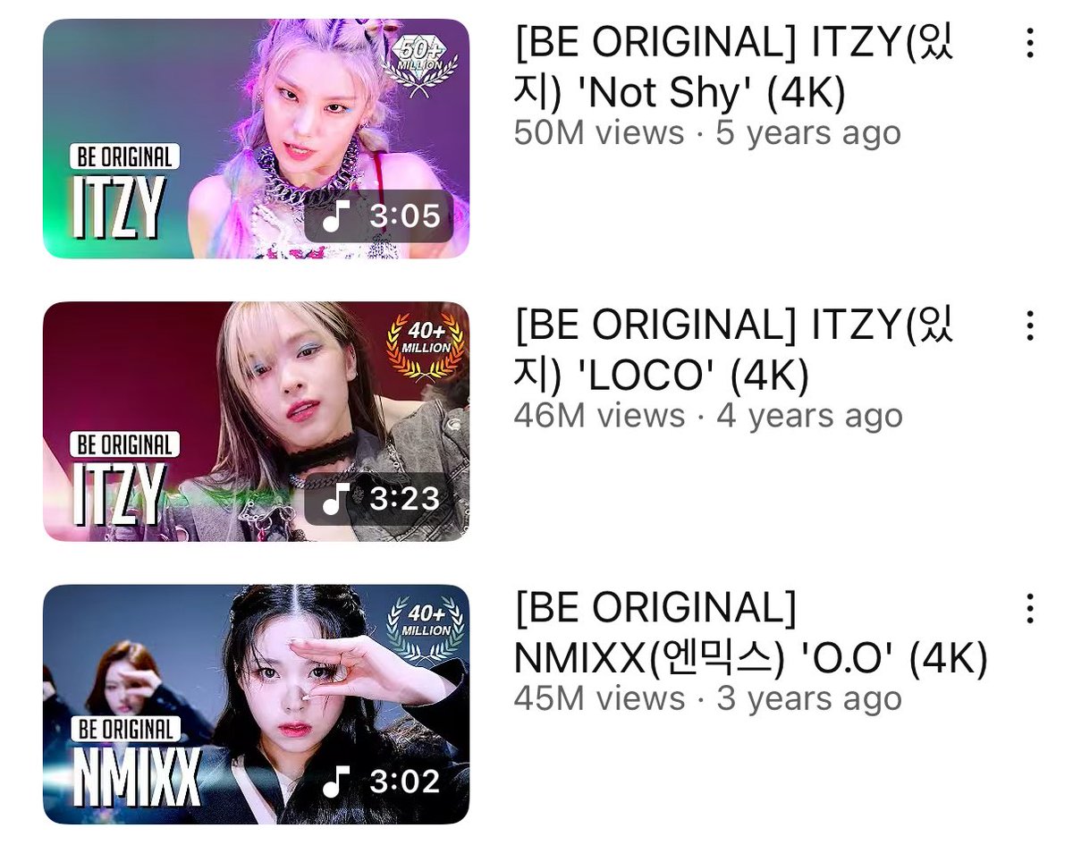 スタジオチュム上位9個全部JYPでアツい