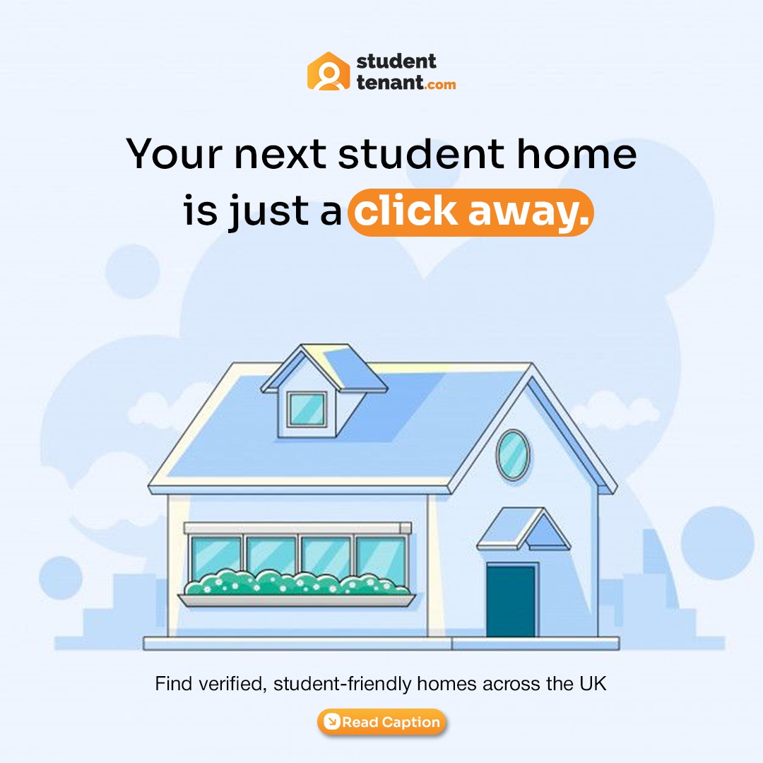 Looking for a safe, affordable student home in the UK?

StudentTenant makes renting easy with verified listings and trusted landlords.

Book early at studenttenant.com and secure your stay with confidence.

#StudentTenant #StudentHomesUK #VerifiedLisring #StressFreeBooking
