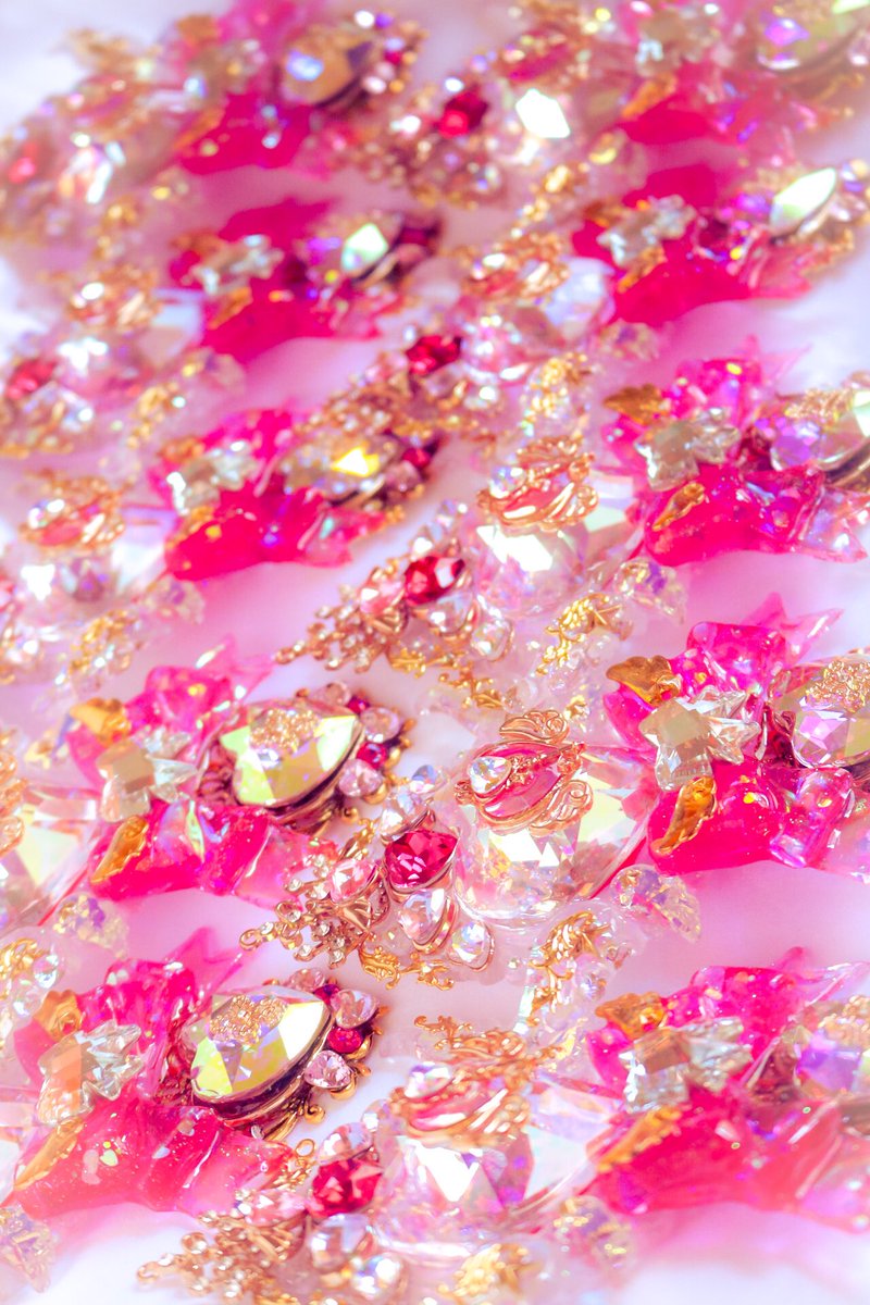 ハレルヤバレリーナ 魔法少女ロッド コンパクト まとめ売り こんばんは！もりもり制作頑張っております⸝⸝> ·̫ <⸝⸝💕💖 羽鍵