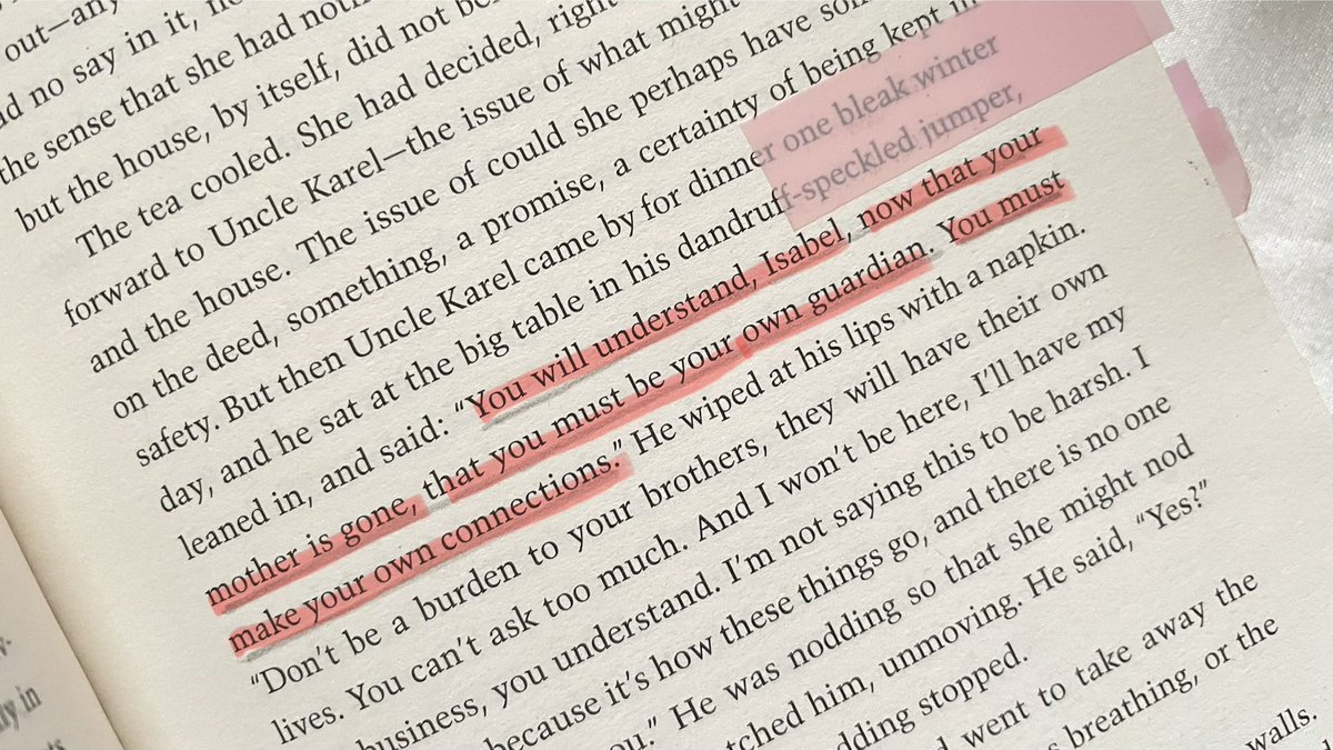 bielbiey's tweet image. I’M SO HAPPY BECAUSE THIS IS THE BEST BOOK I'VE READ IN EARLY 2026!!!!!! ⭐️6/5!!!
I love it when the author writes the main character’s details. The conflict, the plot, how she describes the background (after WW II), and all are PERFECT!💗 ssssttt...It’s full of plot twists 👀