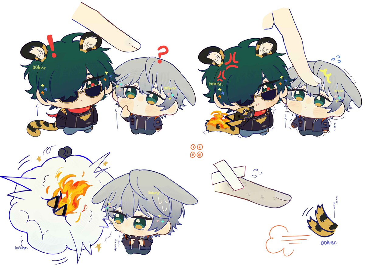 00hrsr's tweet image. 🐯🥊💢💢 

#イトアキ #lighterwise