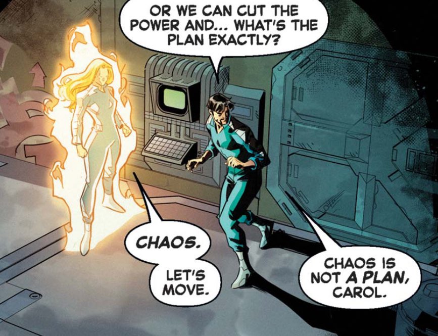 danvers616's tweet image. CHAOS.