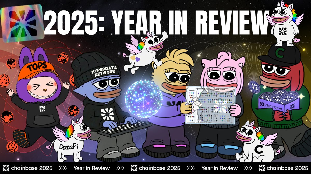 ChainbaseHQ's tweet image. Chainbase 2025: Year in Review

2025 was a defining year for Chainbase.

After three years of building infrastructure, we entered a new phase: validating platform-level PMF, cautiously stepping into commercialization, and exploring what real data-powered applications look like in…