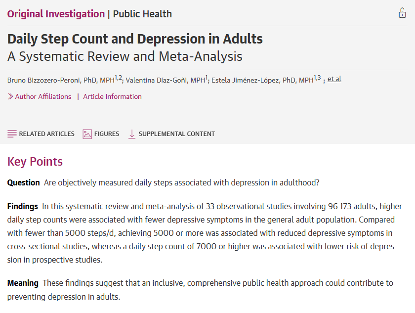 Depression hates a moving target.