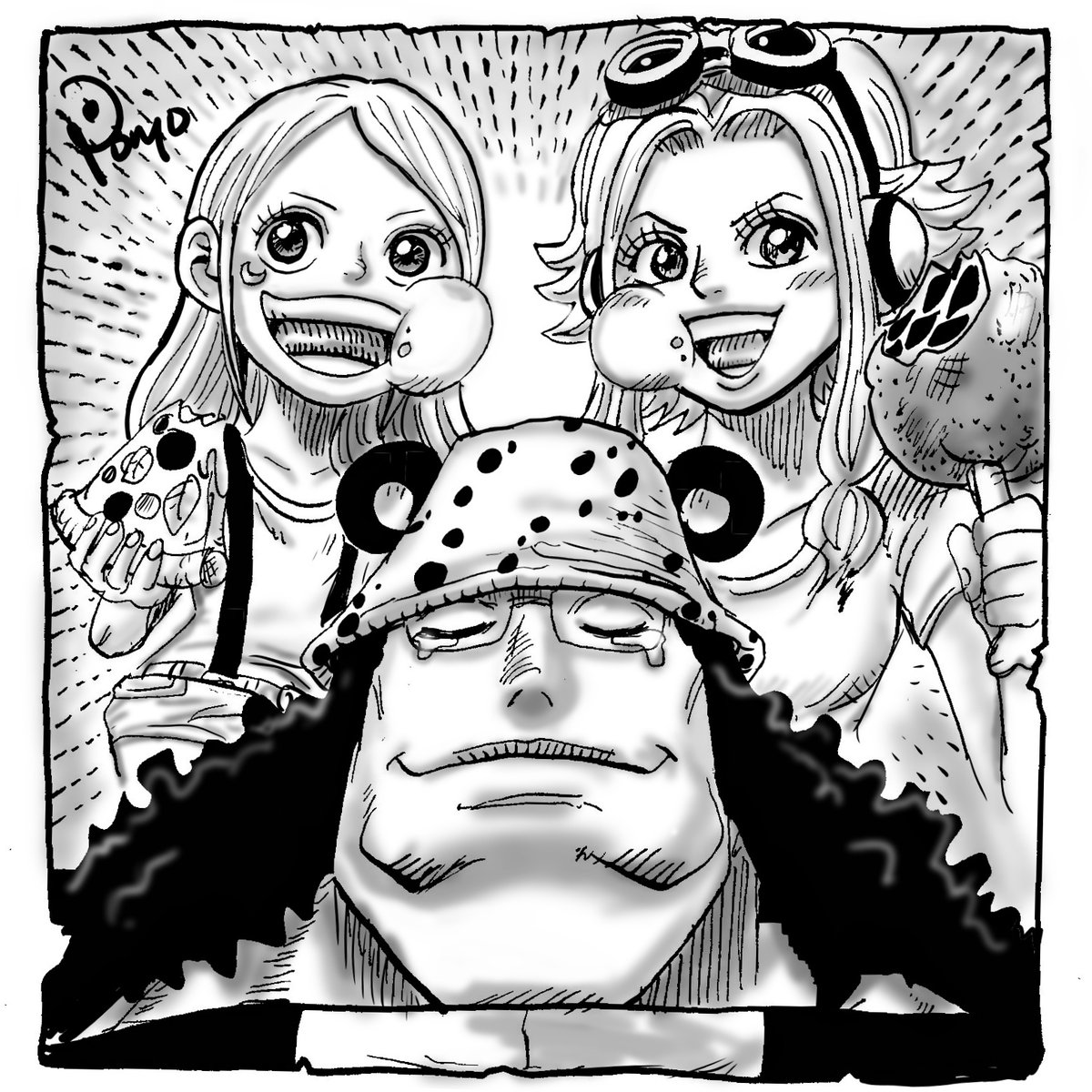 会えない時間が 愛育てるのさ
目をつぶれば きみがいる
#ワンピース #ONEPIECE 