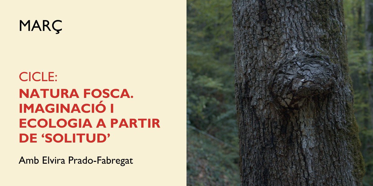 📣 Nou cicle 
Conduït per Elvira Prado-Fabregat, ofereix una introducció a l’evolució de la ficció especulativa i a l’ecocrítica a partir del seu assaig ‘Natura fosca’ i de ‘Solitud’ de Víctor Català. 📖🌿

Informació i inscripcions: llibreriafinestres.com/evento/natura-…