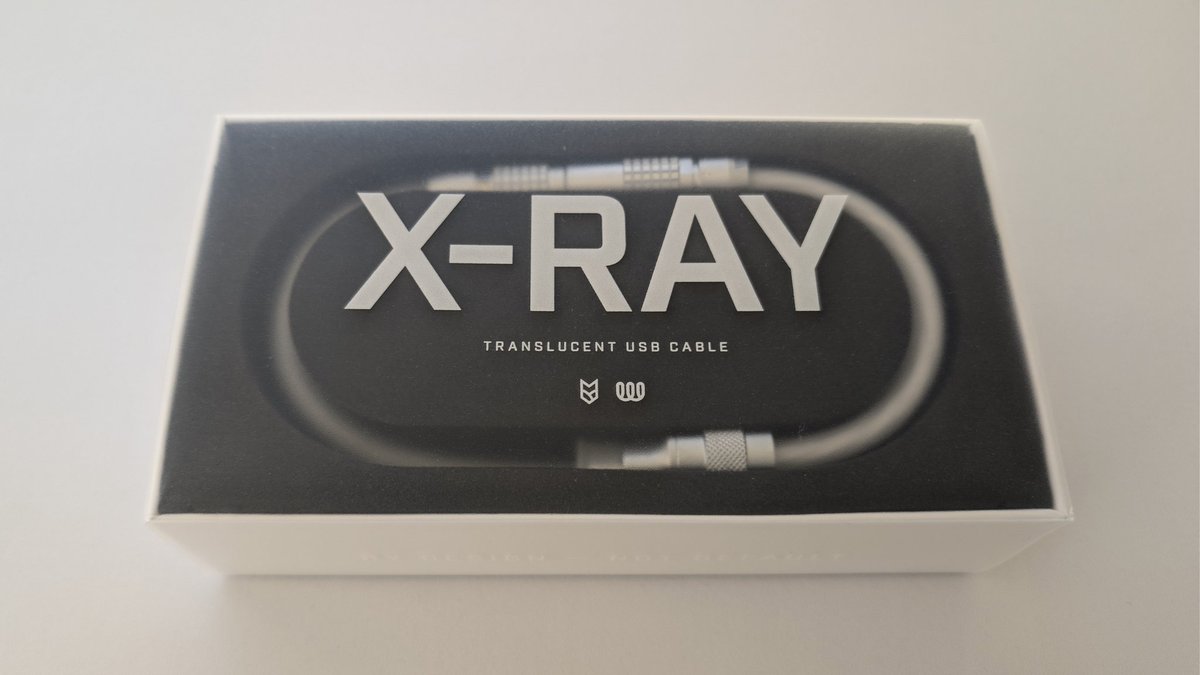プレゼント企画で当選したキーボードケーブル Wired In▫️X-RAY Cable