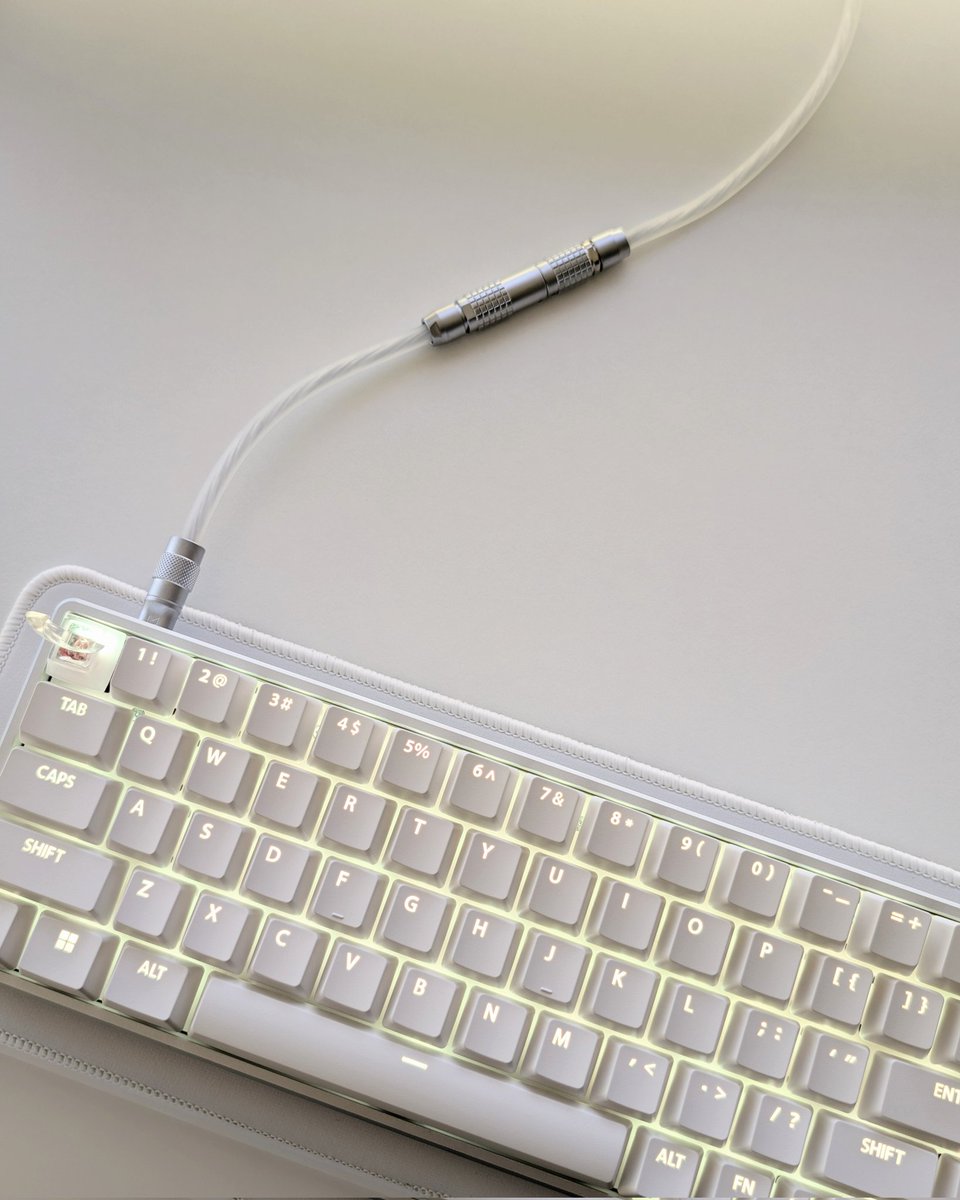 プレゼント企画で当選したキーボードケーブル Wired In▫️X-RAY Cable