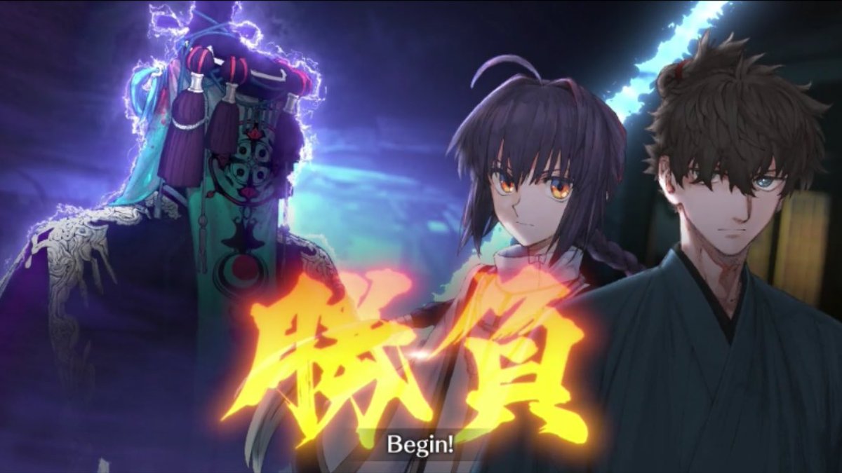 これよこれ……北米版FGO、蒼喬先生の筆文字は剣豪のころから一貫して字幕対応で元の文字が見えるようにしてくれててありがたい #trNAgo