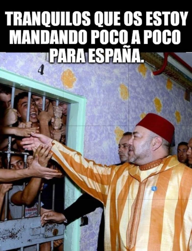 Irene3026124912's tweet photo. @crispmarcote Mientras que en España debemos soportar su invasión marroquí silenciada.😡 https://t.co/reN8aTN7dW