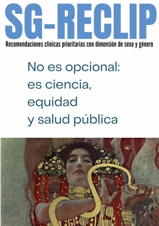 Together with <a href="/Caps_RedCaps/">CAPS</a> we have developed the project #SGRECLIP: A Guide for Clinical and Strategic Action

SG-RECLIP is the first clinical, methodological, and strategic guide in Europe designed to integrate sex and gender into healthcare practice.

👩‍⚕️capsmujeresysalud.org/sg-reclip