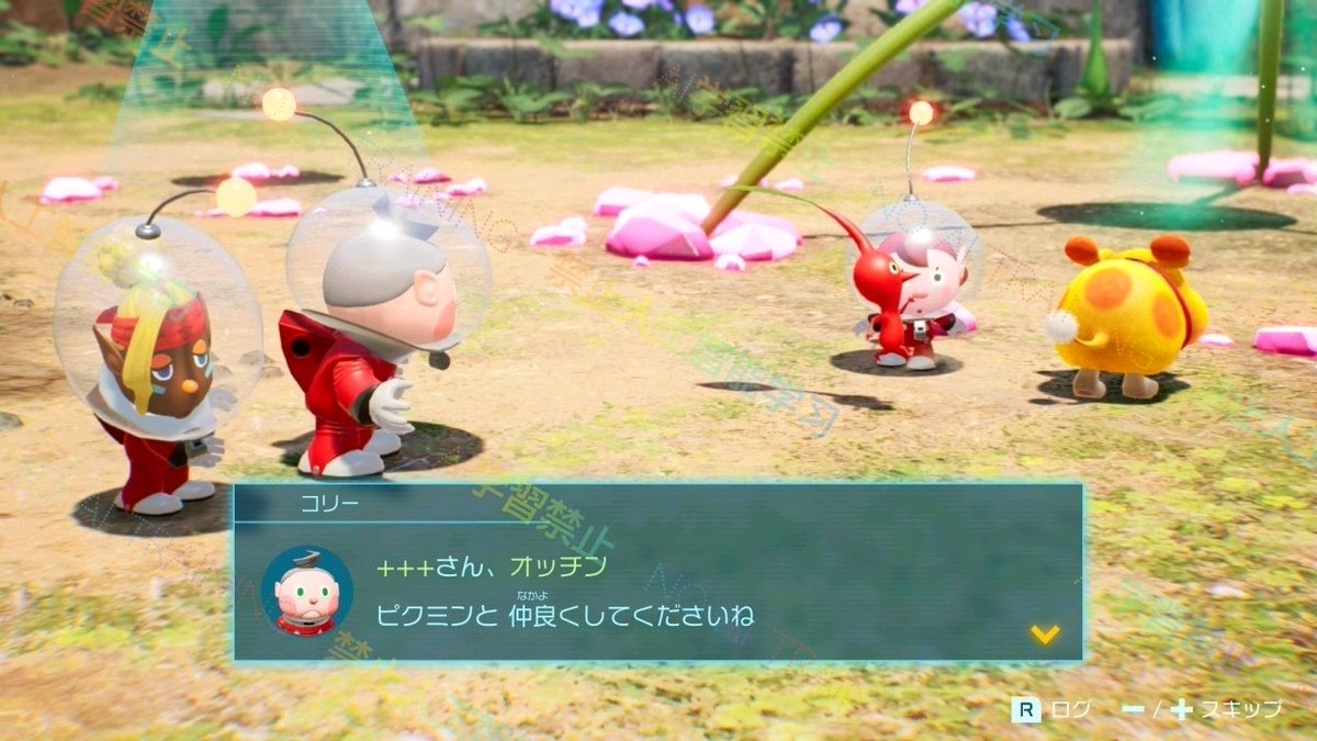 plus3_san's tweet image. おう、見ない顔やな？
新入りか？
↓
あぁ？
何ガンくれとるんやワレ!?
↓
待たんかいゴラァ!!
↓
少し図体がデカくなったからって調子コクんじゃねぇぞ（ﾄﾞｽﾄﾞｽ）

↑毎回こう見えてるw

#pikmin4