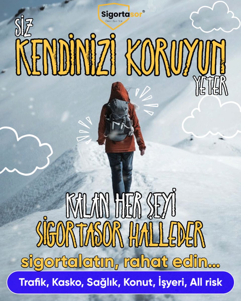 SigortaSor ile 10 dakikada fiyat teklifiniz 5 dakikada sigorta poliçeniz hazır.

Hızlı, güvenli, kolay sigorta SigortaSor’da.

👩‍💻sigortasor.com.tr
☎️(0 530) 427 86 66
📱(0 850) 888 67 88

#SigortaSor #ÖnceBizeSor #Sigorta #TürkiyeSigorta #QuickSigorta #MapfreSigorta #Neova