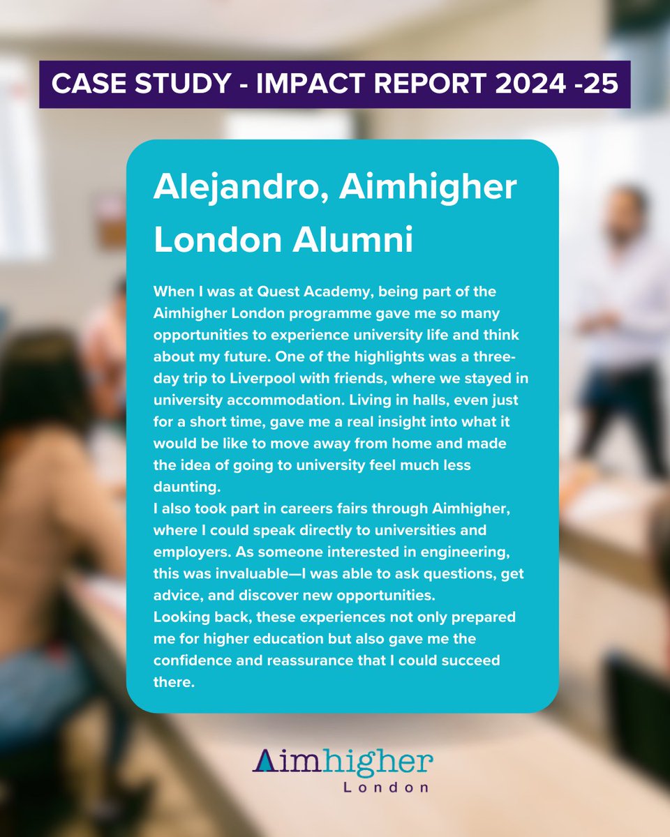 Aimhigher London tweet media