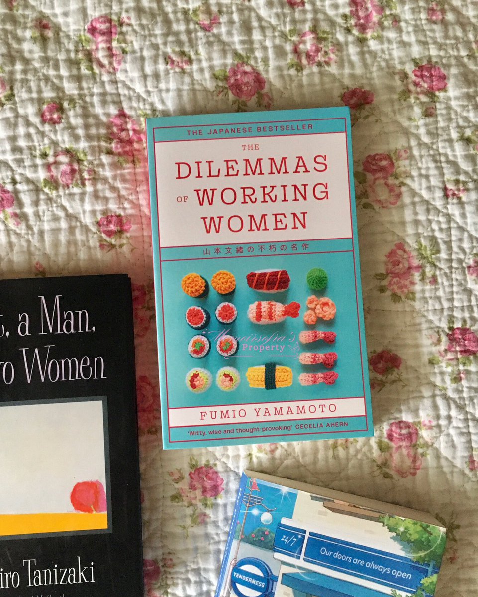 memoirsofra's tweet image. My #JanuaryinJapan tbr! 🇯🇵📚
(..or the book I promised to read last year).

I’m currently reading “The Dilemmas of Working Women” and I’m still halfway through “The Convenience Store by the Sea”. Trying my best to keep reading while having a mild symptoms of  reading slump!