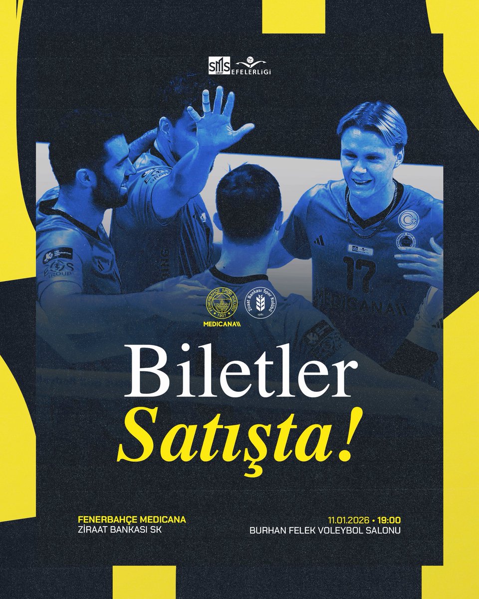 FBvoleybol's tweet photo. 📣 SMS Grup Efeler Ligi'nin 14. haftasında Ziraat Bankkart'ı konuk ediyoruz! 

🎫 Biletler satışta 👉 https://t.co/2YGWiLek3W https://t.co/hMRI7hw4VG