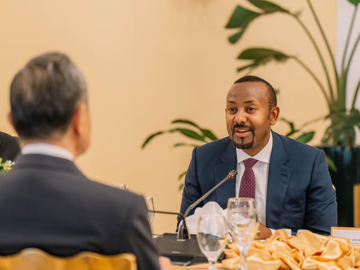 CGZerihunDXB's tweet photo. #Ethiopia 🤝 #China 
Pictures speaking volumes of words regarding the level of partnership between the two countries. 
@AbiyAhmedAli @PMEthiopia 
@MFAEthiopia @SMHaderaAbera @BerhanuTsegaye https://t.co/J0tzTXBE9V