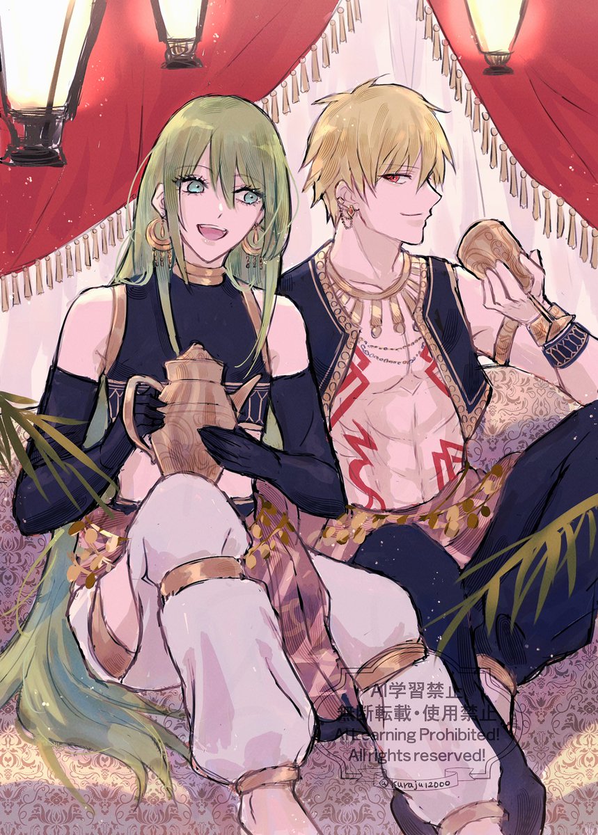 kuraju12000's tweet image. 熱砂の語らい
ピックアップ中〜！引けますように