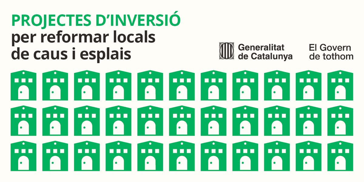 📢 Subvencions per a projectes d’inversió per a l’adequació o habilitació de locals de caus i esplais que acullen activitats d’educació en el lleure

🗓️ Termini obert fins a les 15.00 hores del 19 de gener

Infografia 🔗 jovecat.gencat.cat/web/.content/_…

➡️ Sol·licitud via tràmits gencat