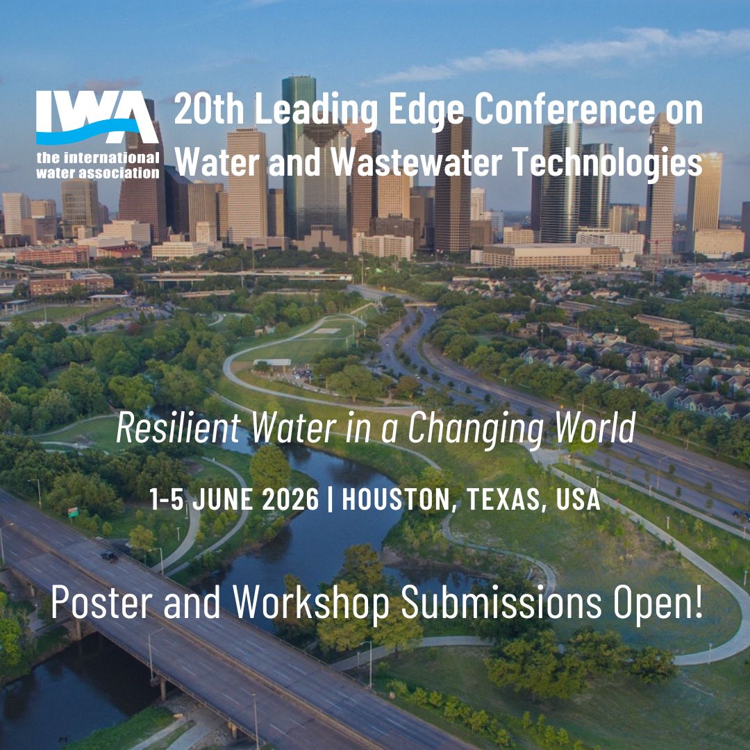 🚨 Call for Workshops open for the 20th IWA Leading Edge Conference on Water &amp; Wastewater Technologies. 

Join global experts to turn innovation into practice. 

Learn more, explore the programme, and get involved: iwa-let.org