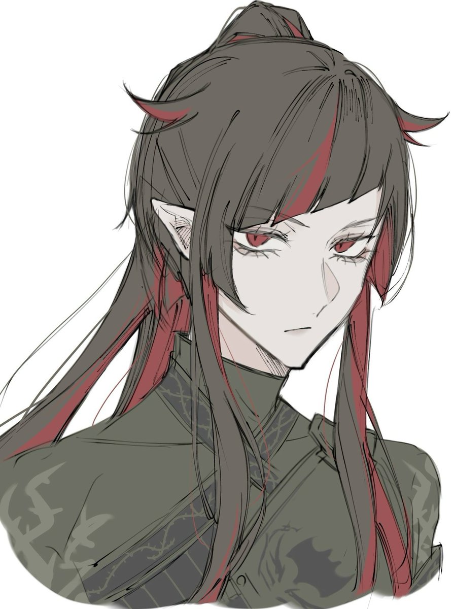 これは数ヶ月前に描いた初描き右大将リリアちゃん🦇まだこっちに上げてなかった気がする