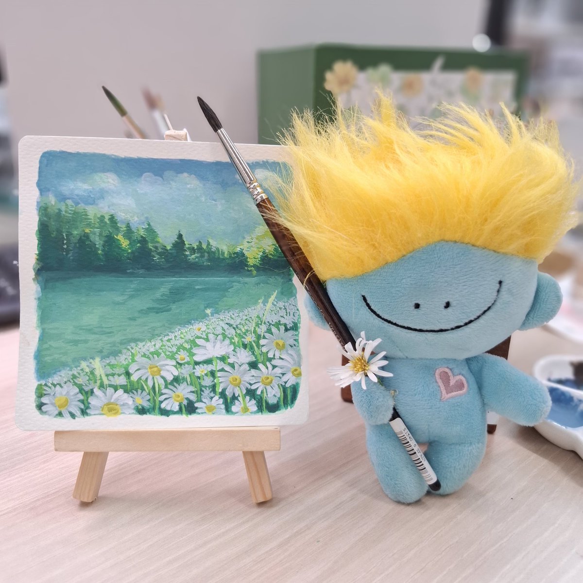 ถึง เธอผู้ที่ปลูกดอกเดชี่ไว้ในใจฉัน ขอให้เธอคินอิ่มอร่อย นอนหลับอุ่นสบาย และมีหัวใจที่อิ่มสุขในทุกๆ วันน้า~ 🩷🍀
#เป๊กผลิตโชค
#PeckPaLitChokE