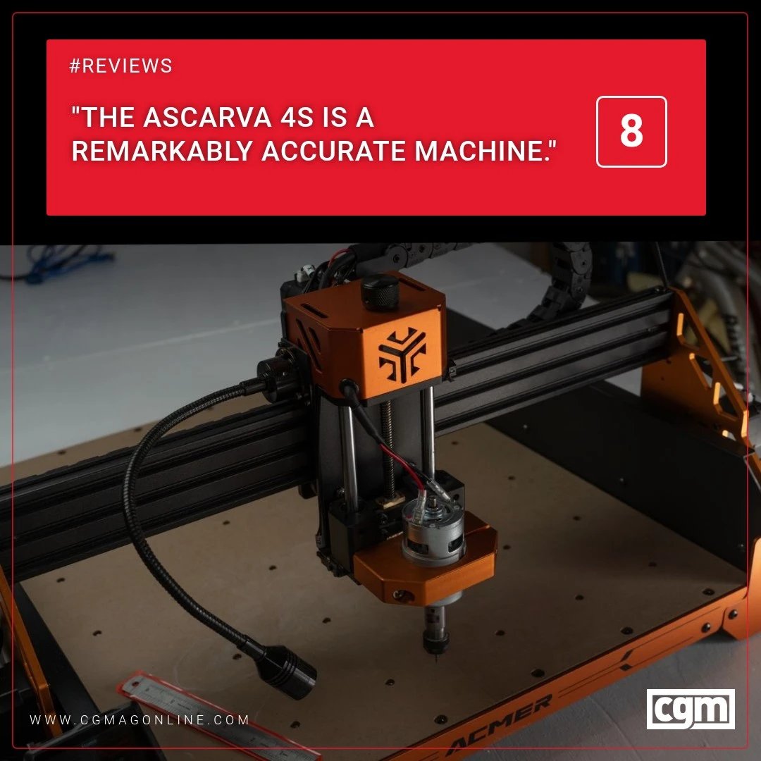 CGMagonline's tweet image. "The Ascarva 4S is a remarkably accurate machine."

cgmagonline.com/review/hardwar…

#CNCRouter #Engraver #ACMER
